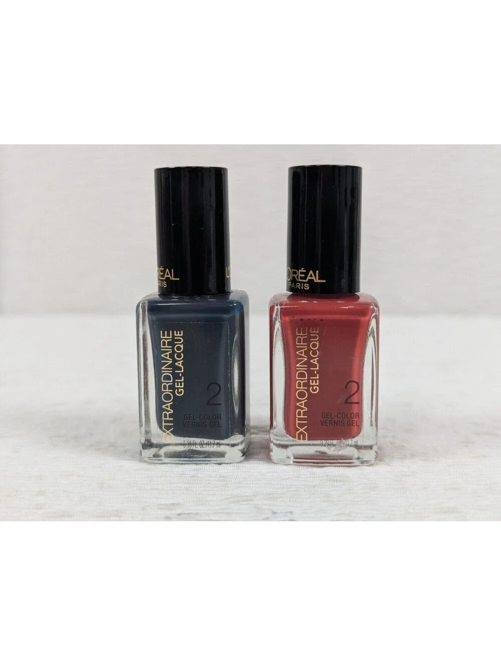 Loreal Paris - Gel Nail Polish - #709 & #418